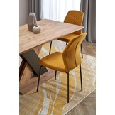 XARELTO - eettafel - uitschuifbaar - gelamineerd bord - 6 zits