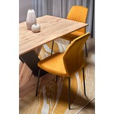 XARELTO - eettafel - uitschuifbaar - gelamineerd bord - 6 zits