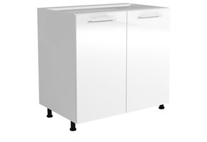 VENTO - kast - wastafelonderkast - 80x82x52 cm - wit