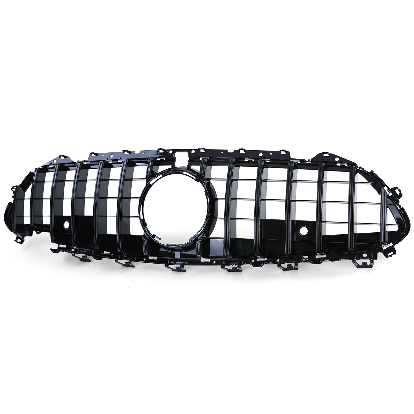 Autogrille - Mercedes CLS C257 - Sportief - Glanzend zwart