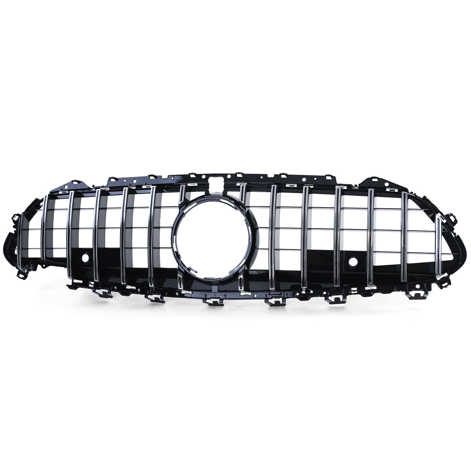 Autogrille - Mercedes CLS C257 vanaf 17 - Chroom/Glanzend zwart - Sport optiek