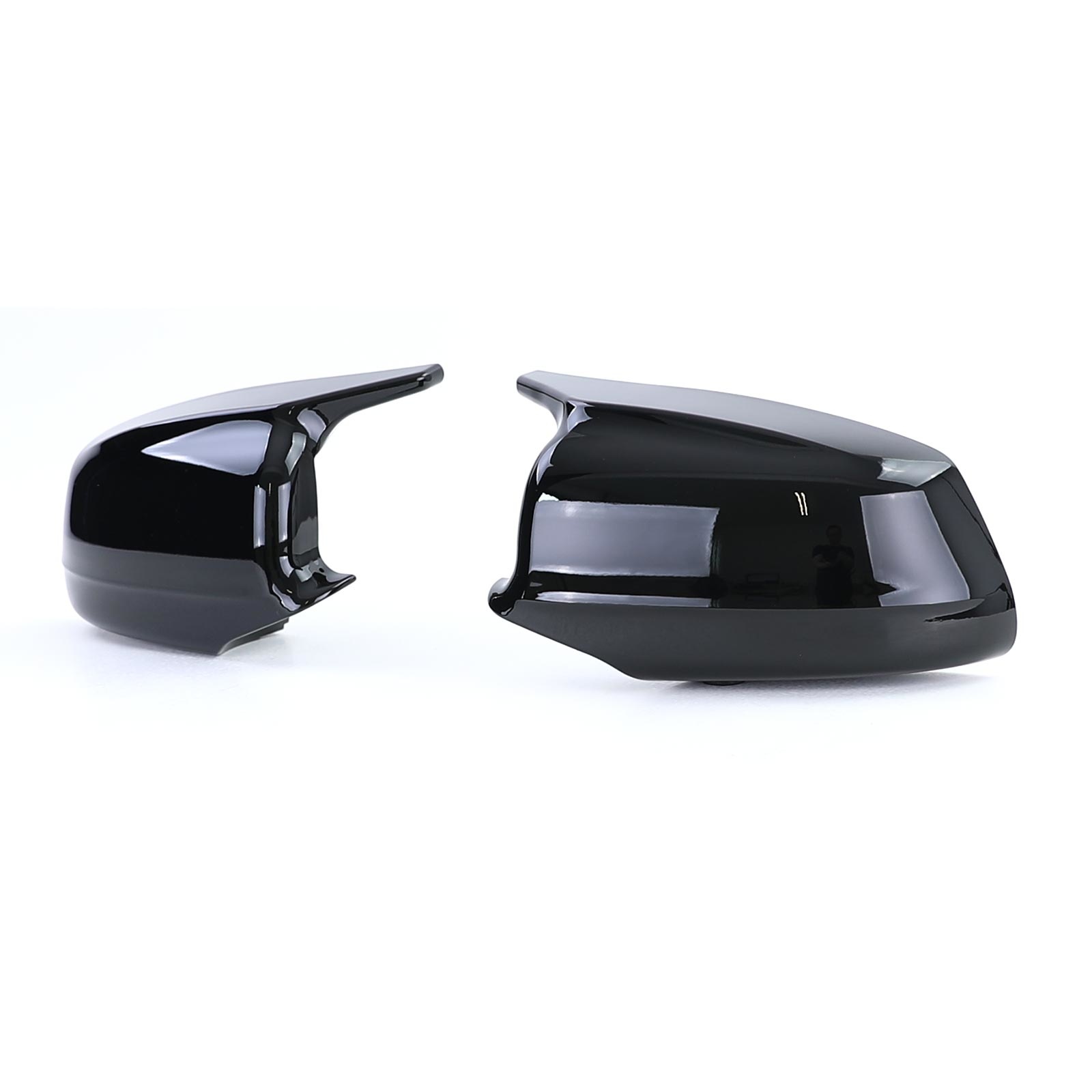 Spiegelkappen - BMW 5 Serie F10 F11 10-13 - zwart glans - sport optiek