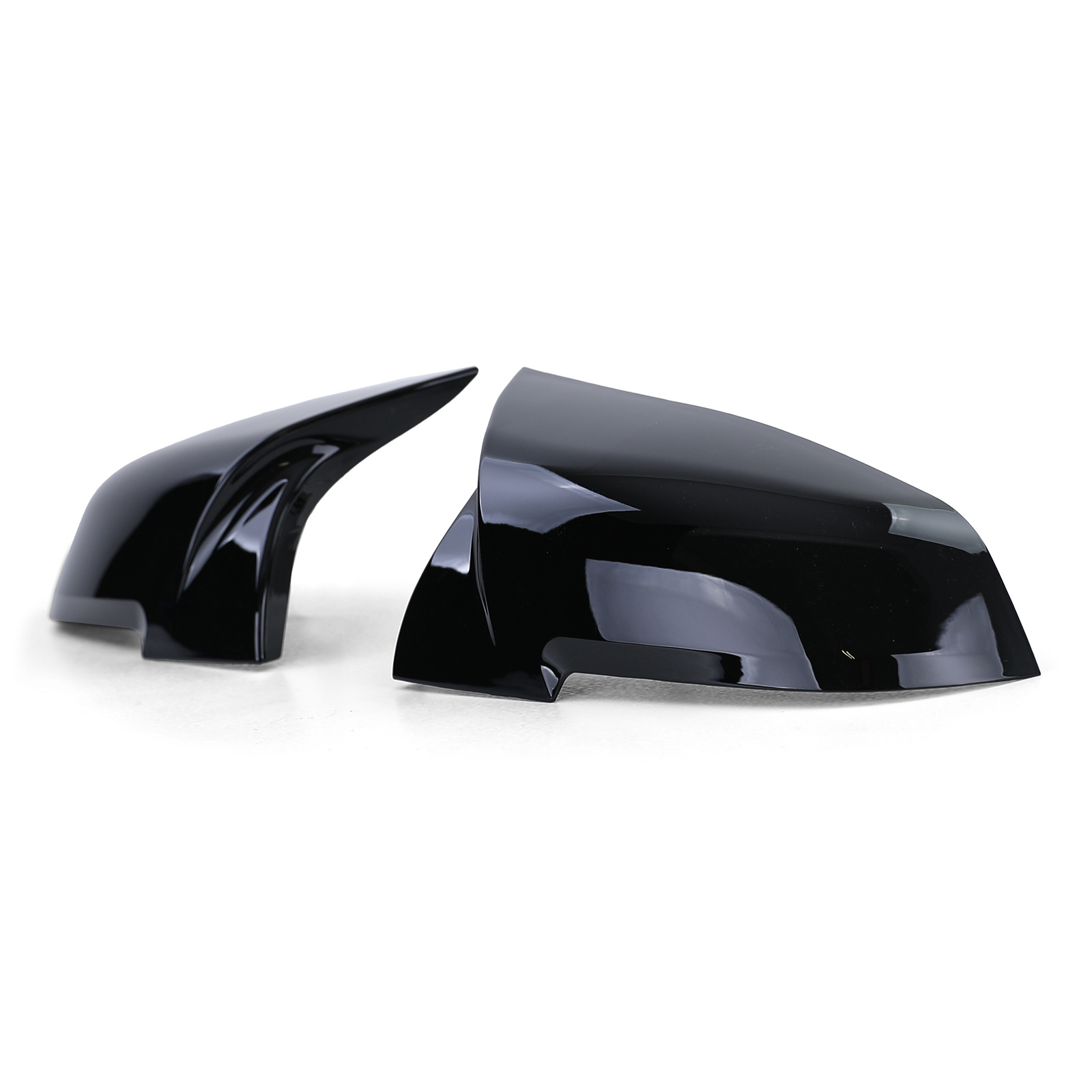 Spiegelkappen - BMW F20 F22 F30 F31 F32 F33 F36 E84 I3 - Sport Optiek - Glanzend Zwart