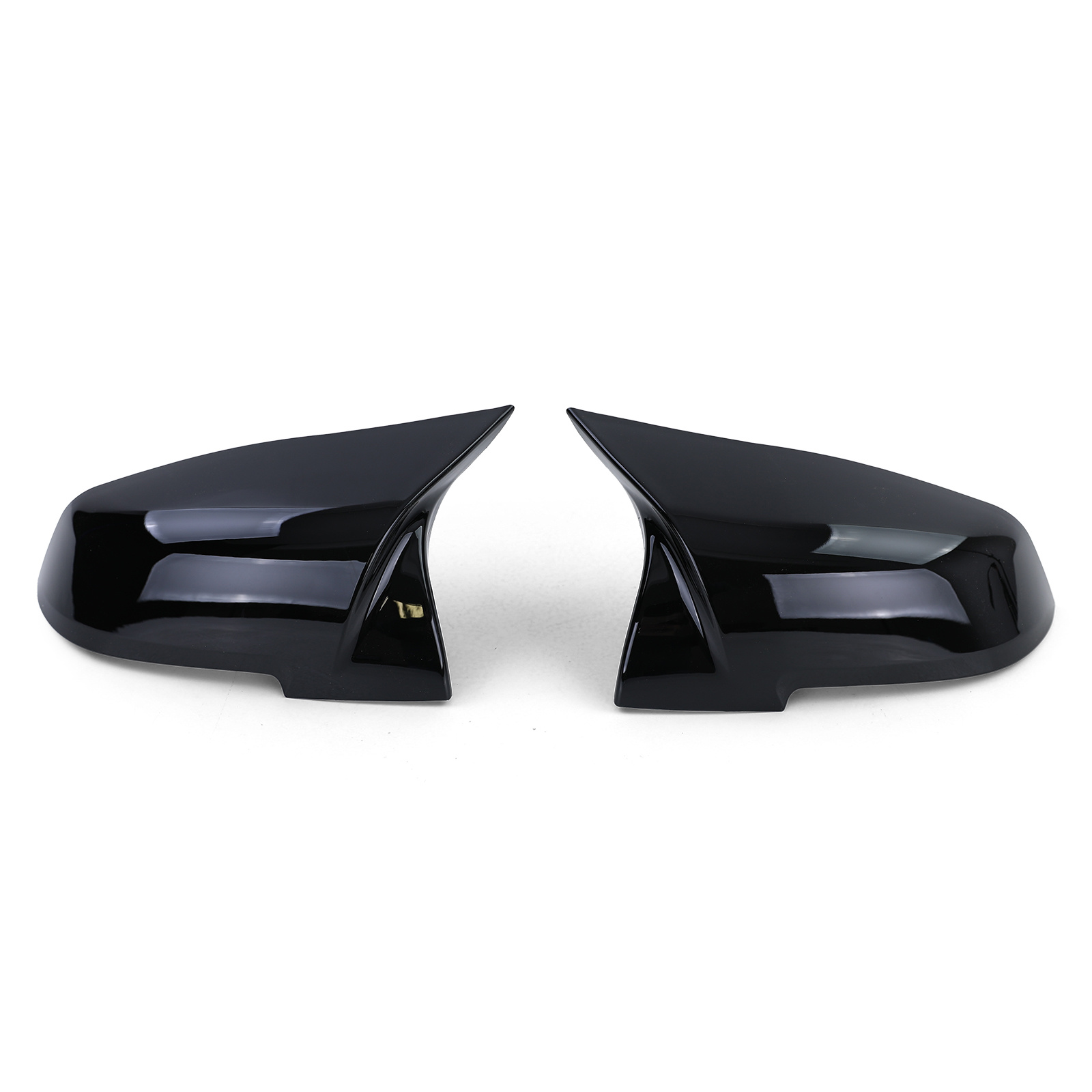 Spiegelkappen - BMW F20 F22 F30 F31 F32 F33 F36 E84 I3 - Sport Optiek - Glanzend Zwart