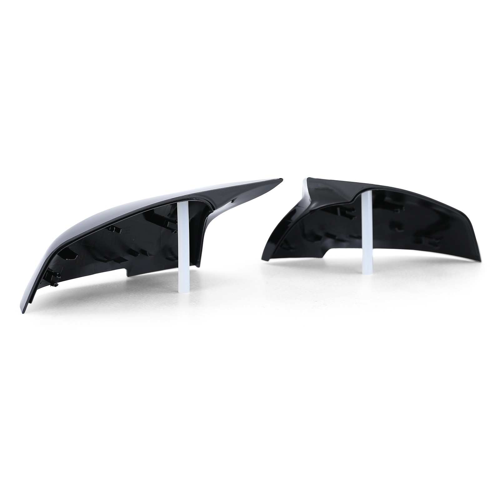 Spiegelkappen - BMW F20 F22 F30 F31 F32 F33 F36 E84 I3 - Sport Optiek - Glanzend Zwart