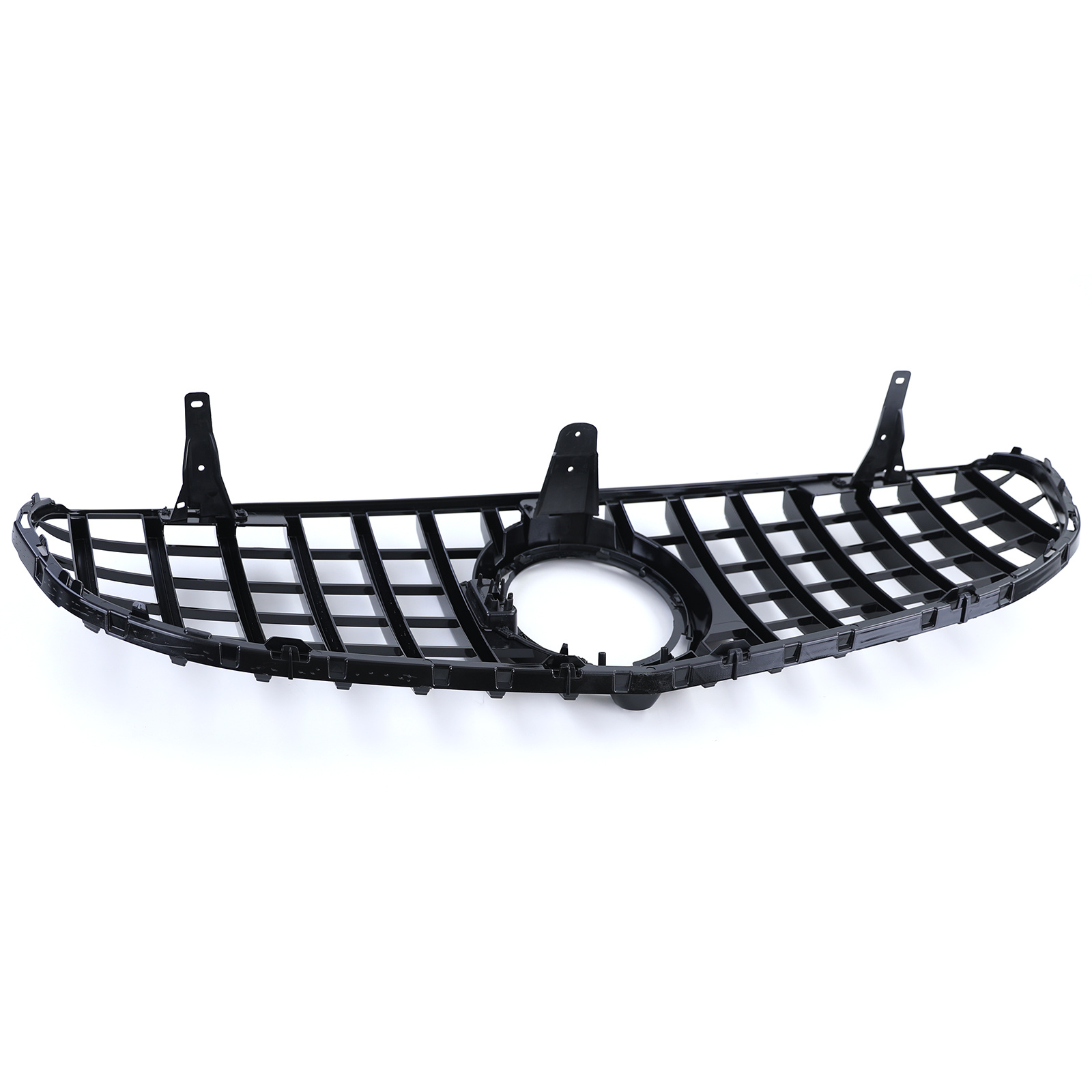 Autogrille - Mercedes GLC X253 SUV - Sport optiek - Chroom / zwart glans coating