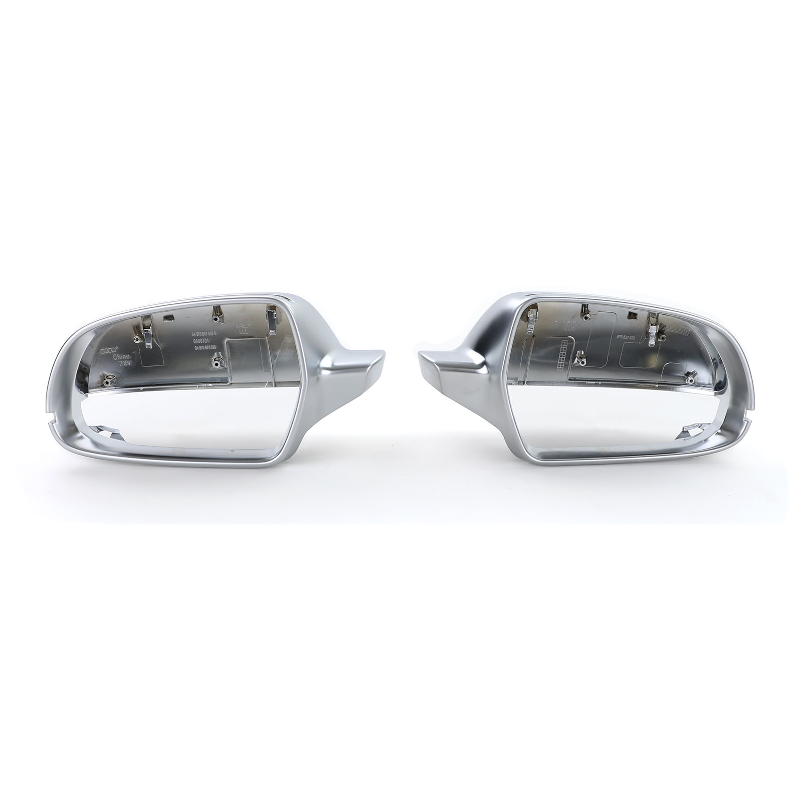 Spiegelkappen - AUDI A3 A4 A5 09- - Zilver mat - Vervanging, RS-look