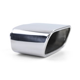 Uitlaatsierstuk geschikt voor BMW X5 E53 99-06 - Sport Optiek - RVS, verchroomde rand