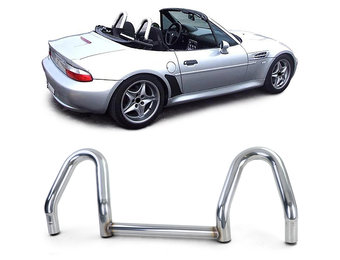 Rolbeugel - BMW Z3 Cabrio Roadster - RVS gepolijst - 60mm buisdiameter