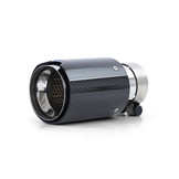 Uitlaat eindpijp - BMW 4 Serie F82 F83 vanaf 14 - Sport optiek - Carbon Zwart