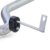 Uitlaat eindpijp geschikt voor BMW F10 F11 520-530 - Duplex Sport Look - RVS, 54x24x18cm