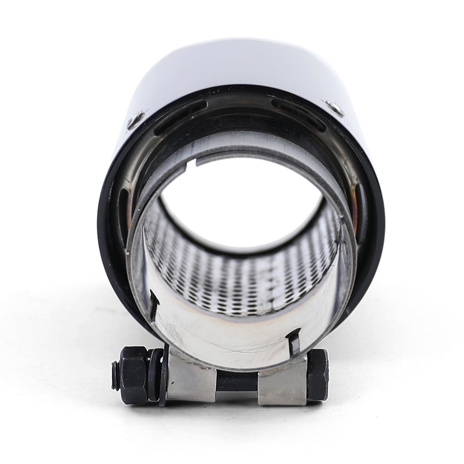 Uitlaat eindpijp - geschikt voor BMW 3 Serie E90 E91 E92 E93 - Sport Carbon Zwart - 90mm