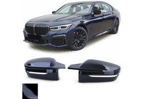 Spiegelkappen - BMW 7 Serie G11 G12 - Zwart Glans - Sport Optiek