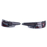 Achterlichten geschikt voor Audi A4 S4 B9 - Hella LED - zwart rook