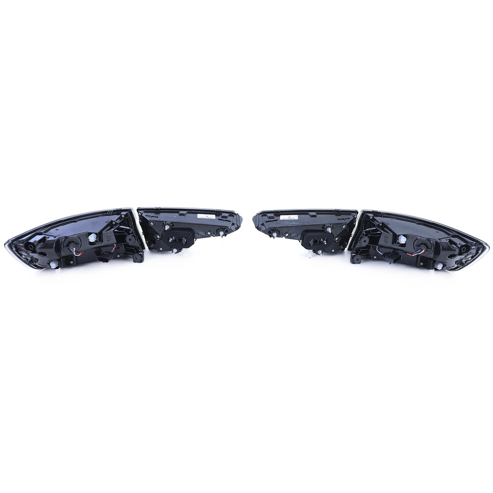 Achterlichten - Audi A4 S4 B9 - Hella LED - zwart rook