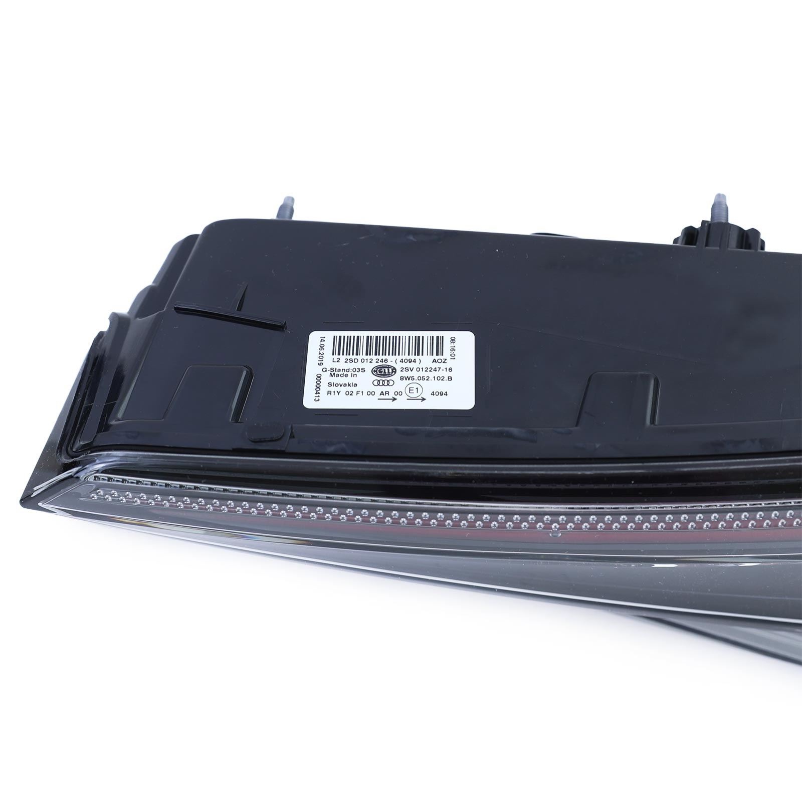 Achterlichten - Audi A4 S4 B9 - Hella LED - zwart rook