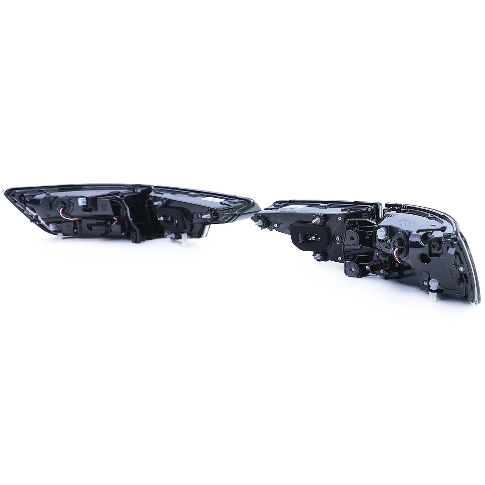 Achterlichten - Audi A4 S4 B9 - Hella LED - zwart rook