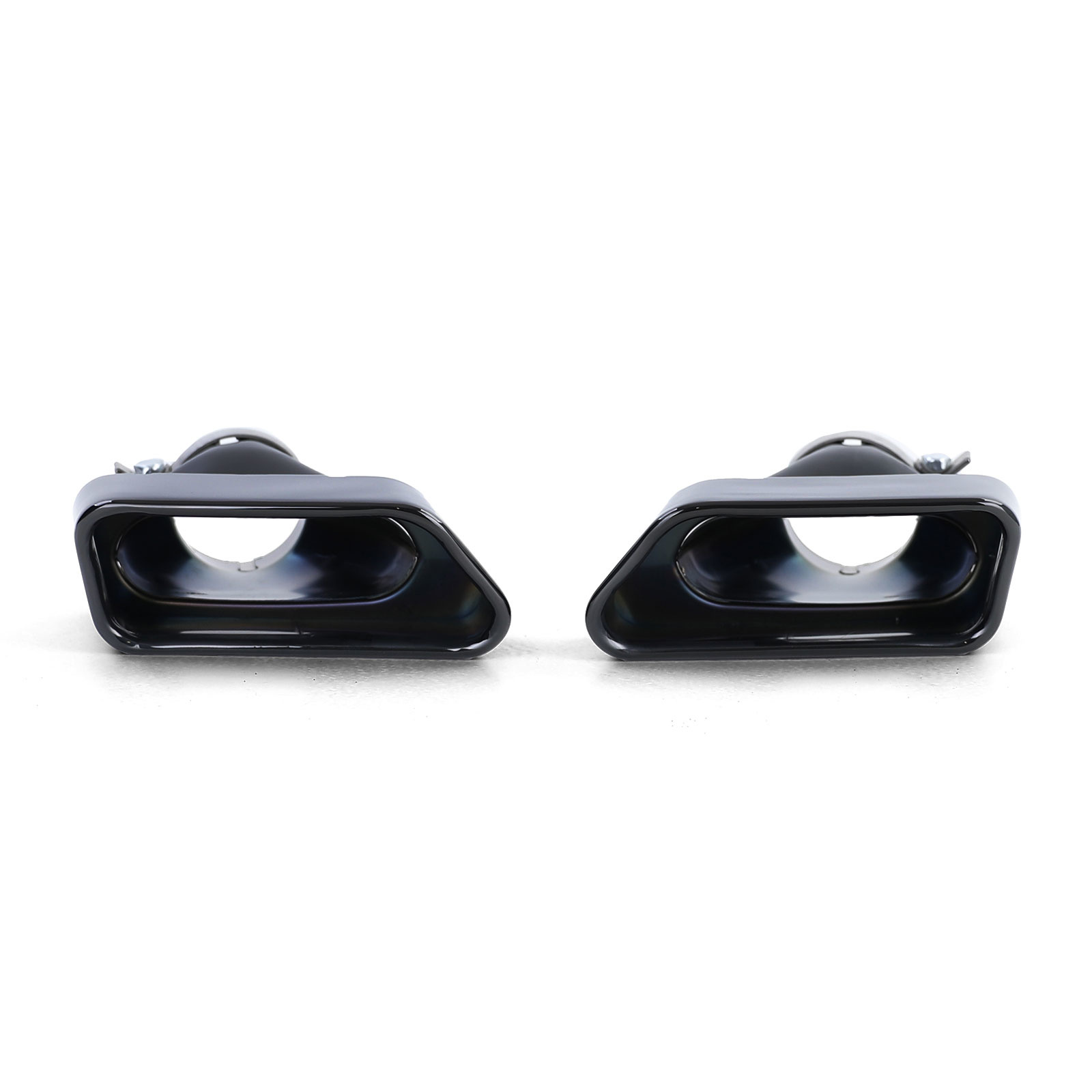 Uitlaat eindpijp - BMW F10 F11 535i 535d - V8 550 sportoptiek - zwart glans