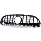 Autogrille geschikt voor Mercedes C-klasse W206 S206 - Sportief - Zwart glans