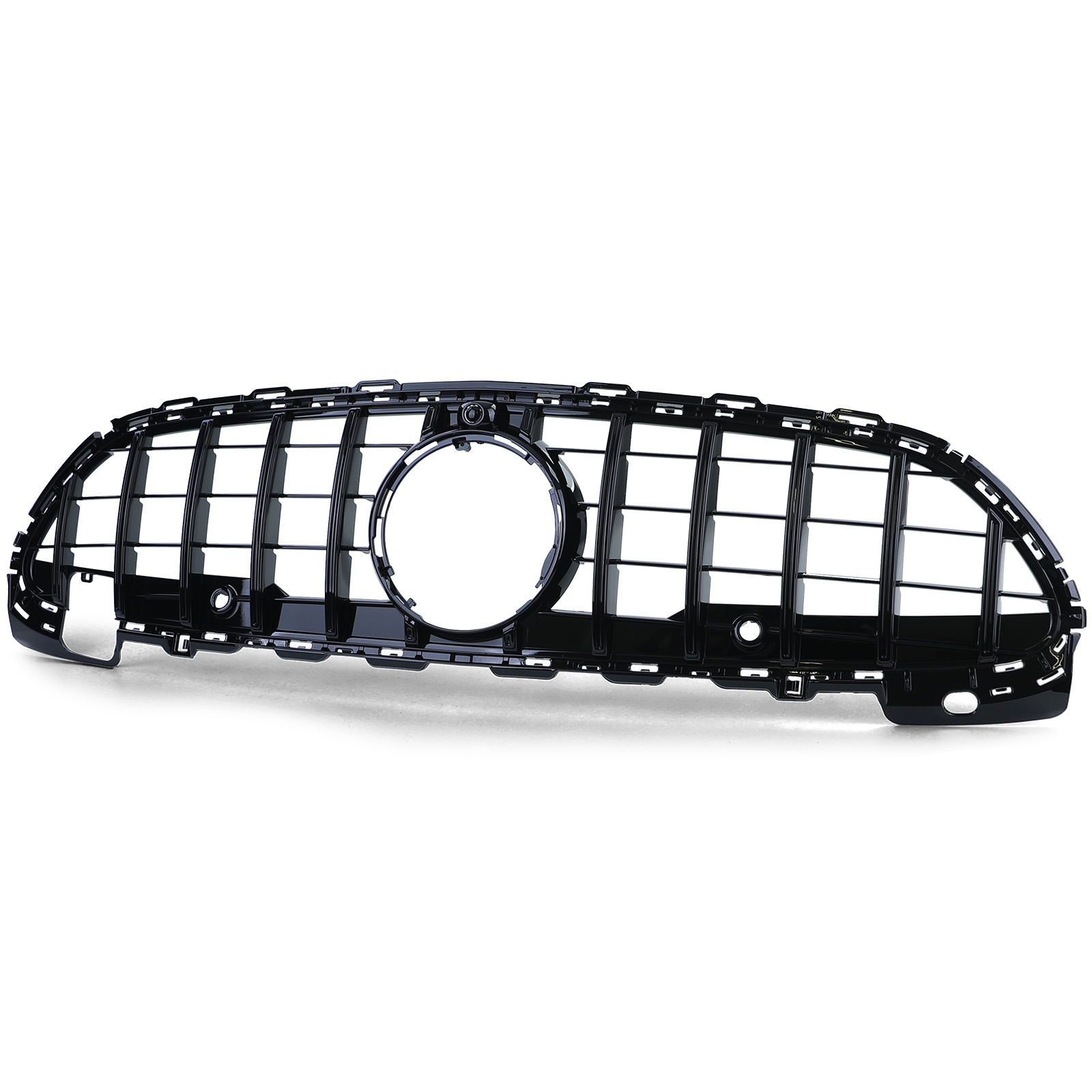 Autogrille geschikt voor Mercedes C-klasse W206 S206 - Sportief - Zwart glans