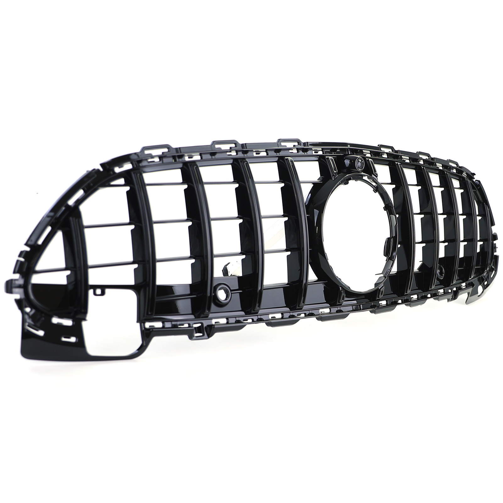 Autogrille geschikt voor Mercedes C-klasse W206 S206 - Sportief - Zwart glans