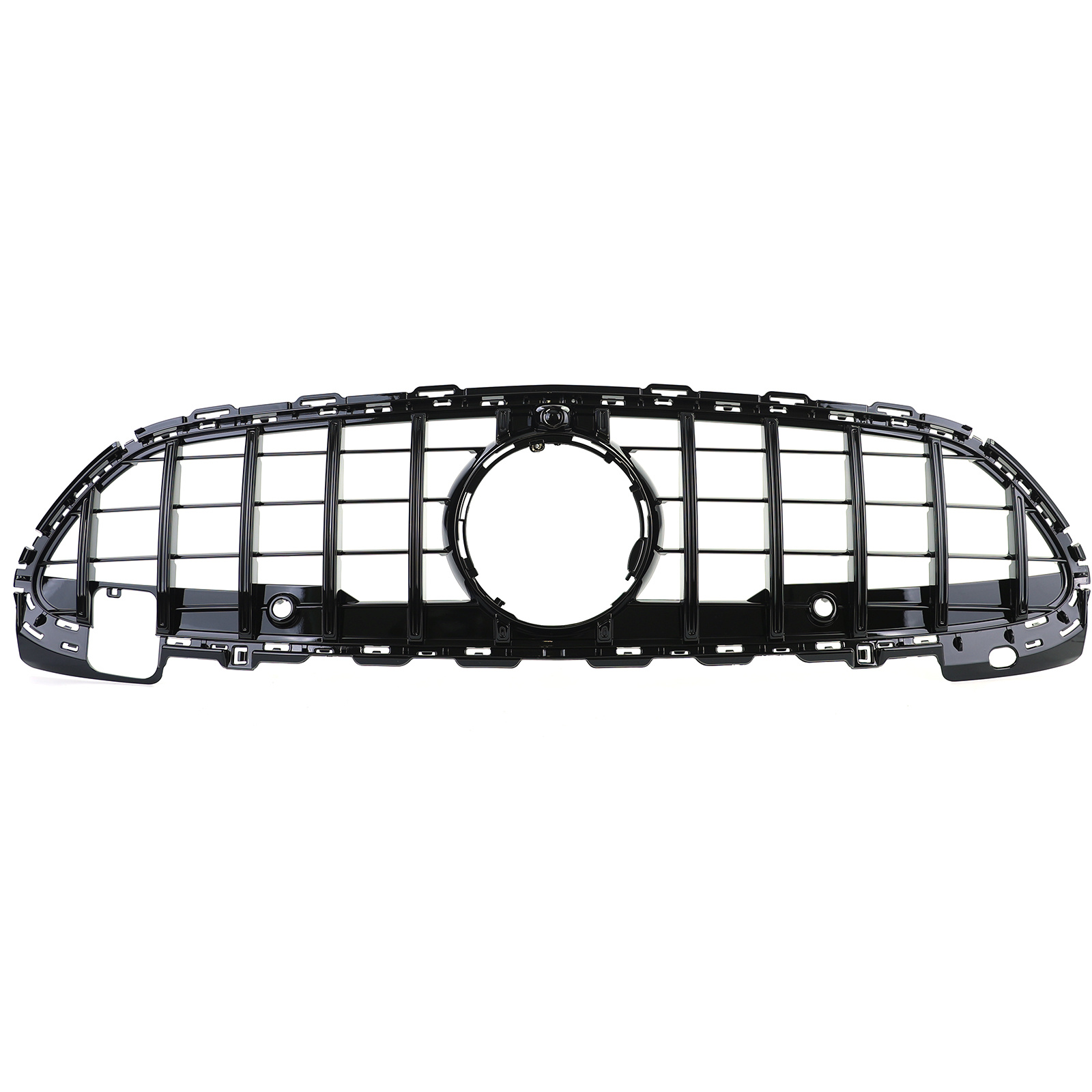 Autogrille geschikt voor Mercedes C-klasse W206 S206 - Sportief - Zwart glans