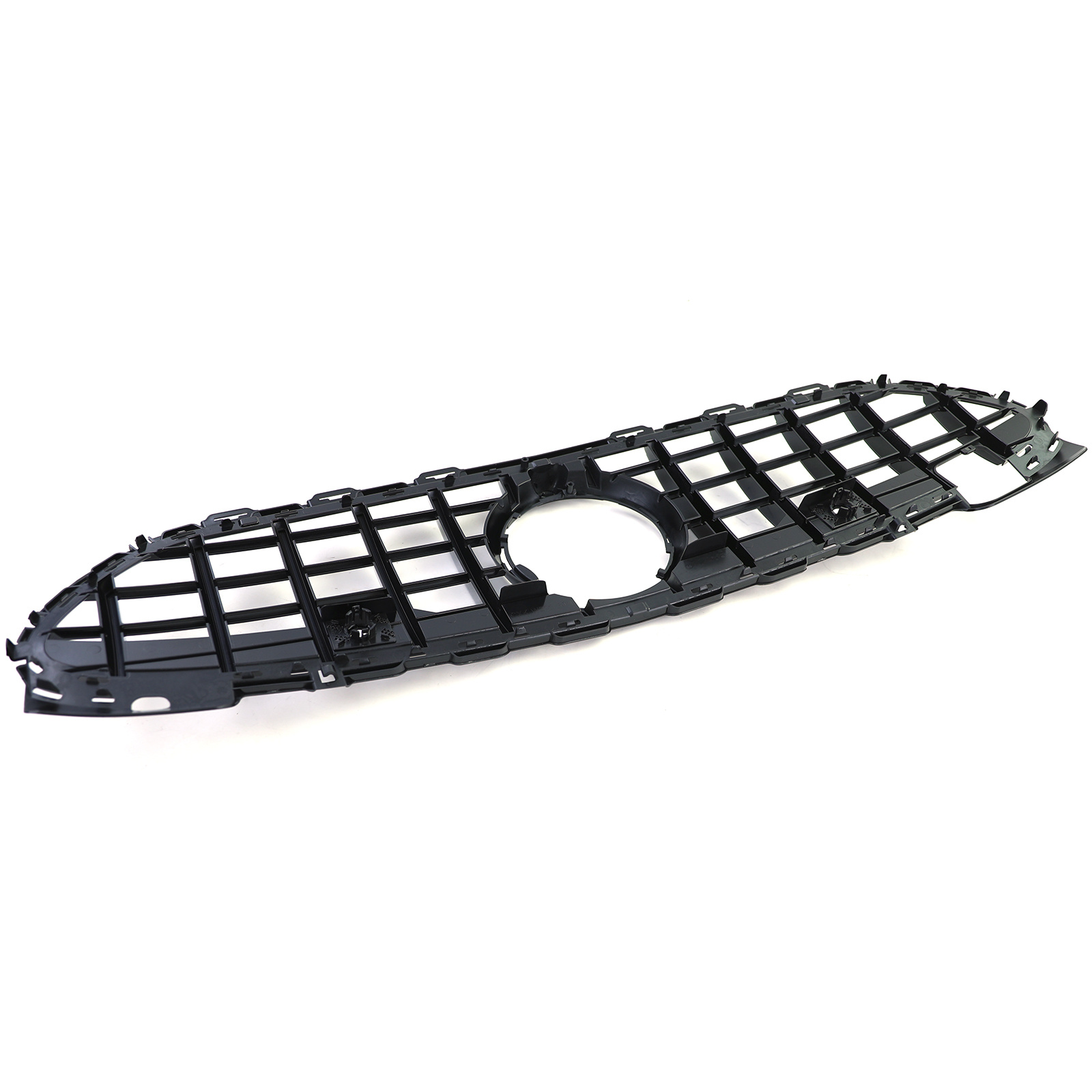 Autogrille geschikt voor Mercedes C-klasse W206 S206 - Sportief - Zwart glans