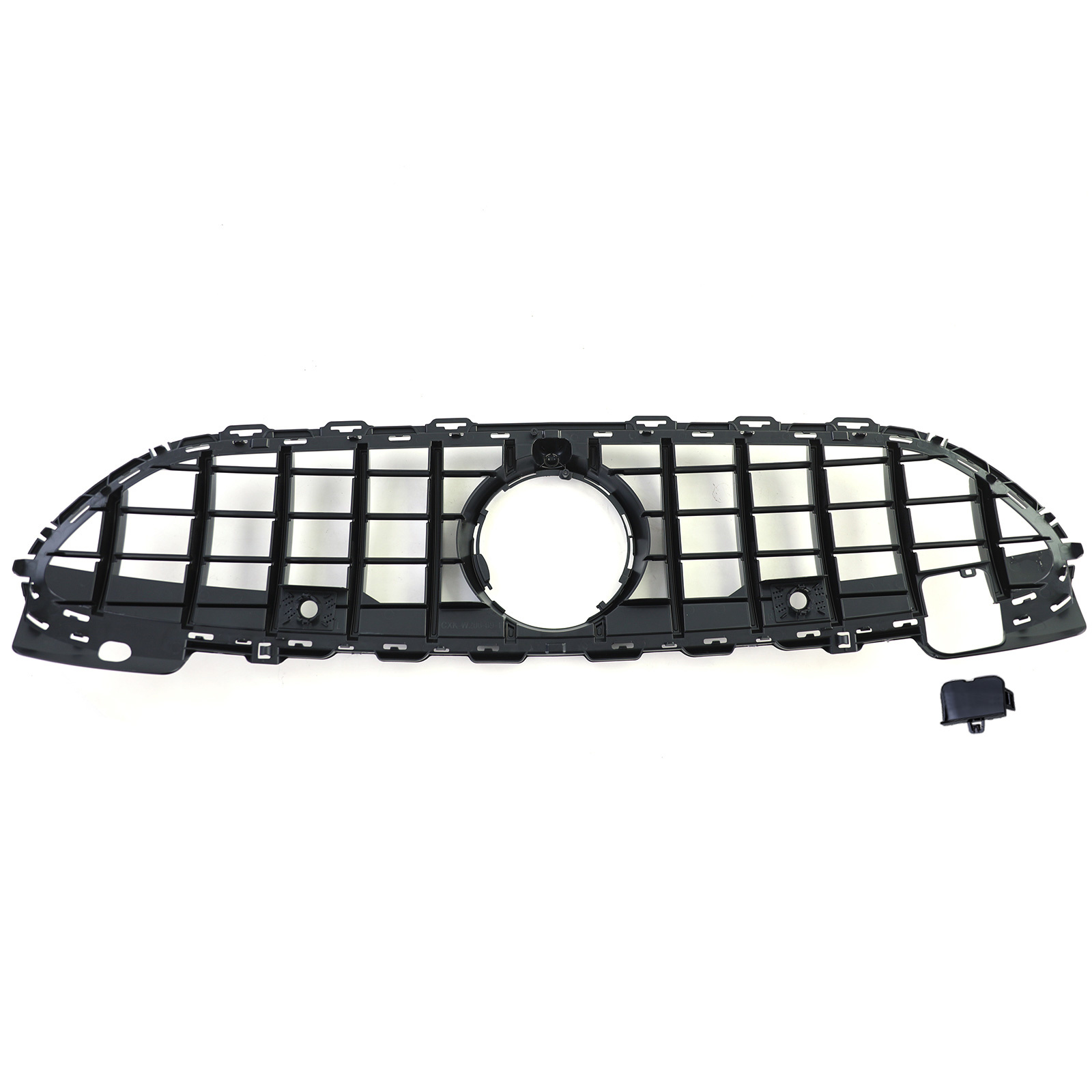 Autogrille - Mercedes C-klasse W206 S206 - Sportief - Zwart glans