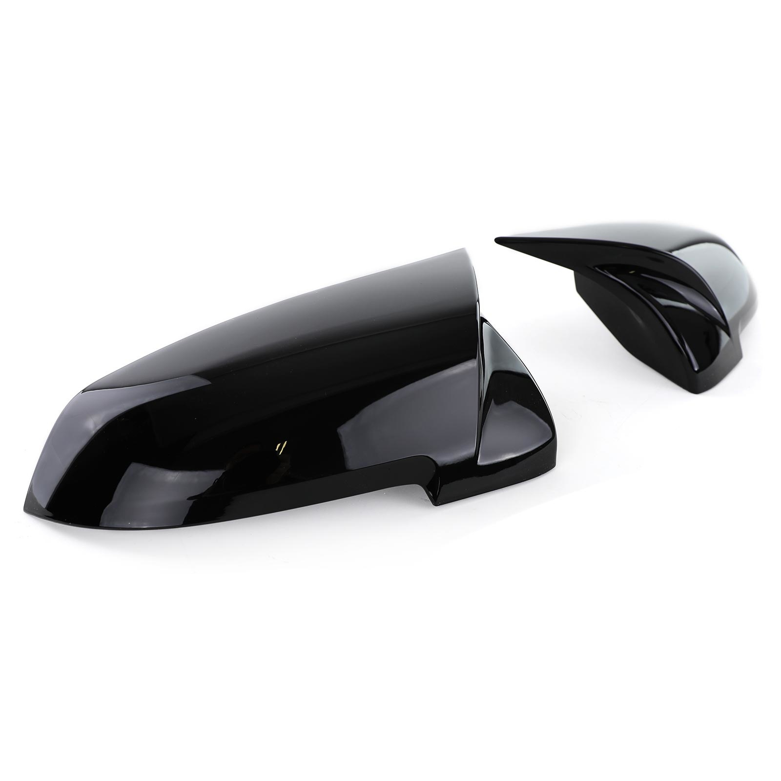 Spiegelkappen - BMW F07 F10 F11 F18 - Glanzend zwart - Sport optiek