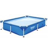 Bestway - opzetzwembad - 221x150x43 cm - stalenframe