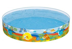 Bestway - opzetzwembad - 946L - Ø183cm - dinosaurus thema