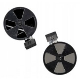 Garden Line - BBQ - grill - met thermometer - 74x39 cm - zwart