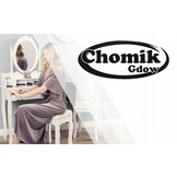 Ladekast - 3 lades - houten poten - 43x30x68 cm - wit