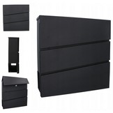 Garden line - brievenbus - antraciet - 37x37x10,5 cm