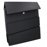 Garden line - brievenbus - antraciet - 37x37x10,5 cm