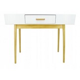 Ladekast - 1 lade - 100x40x79 cm - houten onderstel - wit