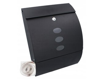 Garden line - brievenbus - antraciet - 40x30x12 cm