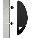 Garden line - brievenbus - antraciet - 40x30x12 cm