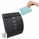 Garden line - brievenbus - antraciet - 40x30x12 cm