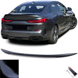 Achterspoiler geschikt voor BMW 2 serie F44 Gran Coupe - zwart glanzend - inclusief Elch Pro P1 lijm