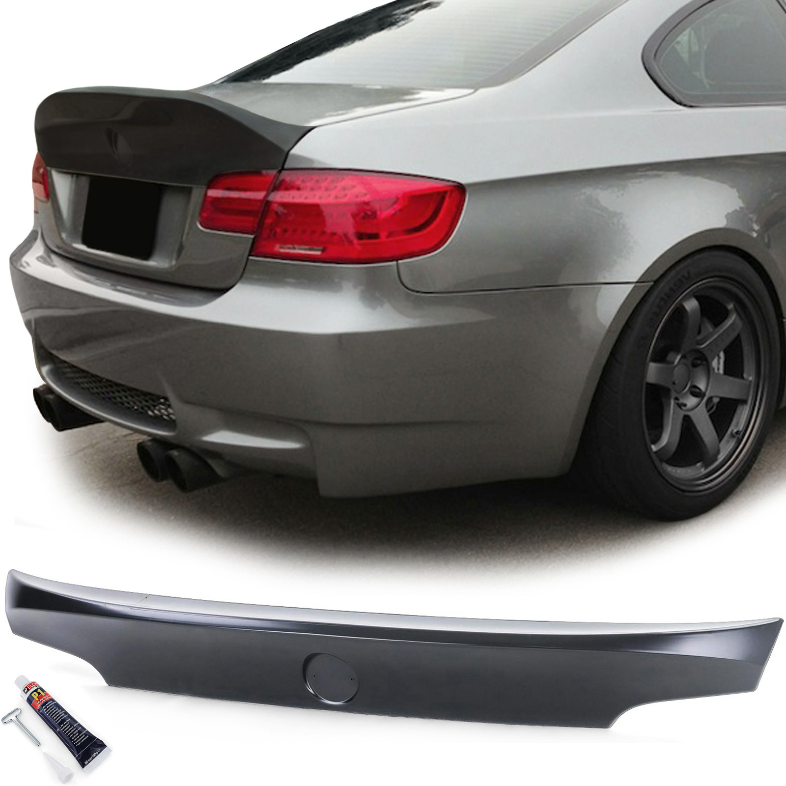 Achterspoiler - BMW 3 Serie E92 Coupé - Ducktail CSL Look - 140x10x54cm