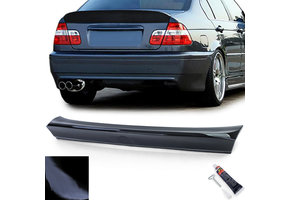 Achterspoiler - BMW 3 Serie E46 - Ducktail CSL - Zwart glans