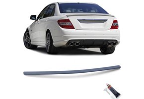 Achterspoiler - Mercedes C-klasse W204 sedan - Sport optiek - Inclusief Elch Pro P1 lijm