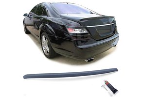 Achterspoiler - Mercedes S-klasse W221 - Sport optiek - Inclusief lijm