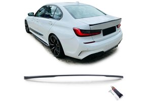 Achterspoiler geschikt voor BMW 3 Serie G20 - Carbon Look - 115x7x5cm