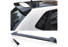 Achterspoiler geschikt voor VW Polo 6R pre-facelift - Sportieve look - Zwart glans