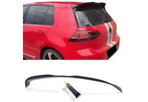 Achterspoiler geschikt voor VW Golf 7 GTI Sedan 13-20 - Sport optiek - Glanzend zwart
