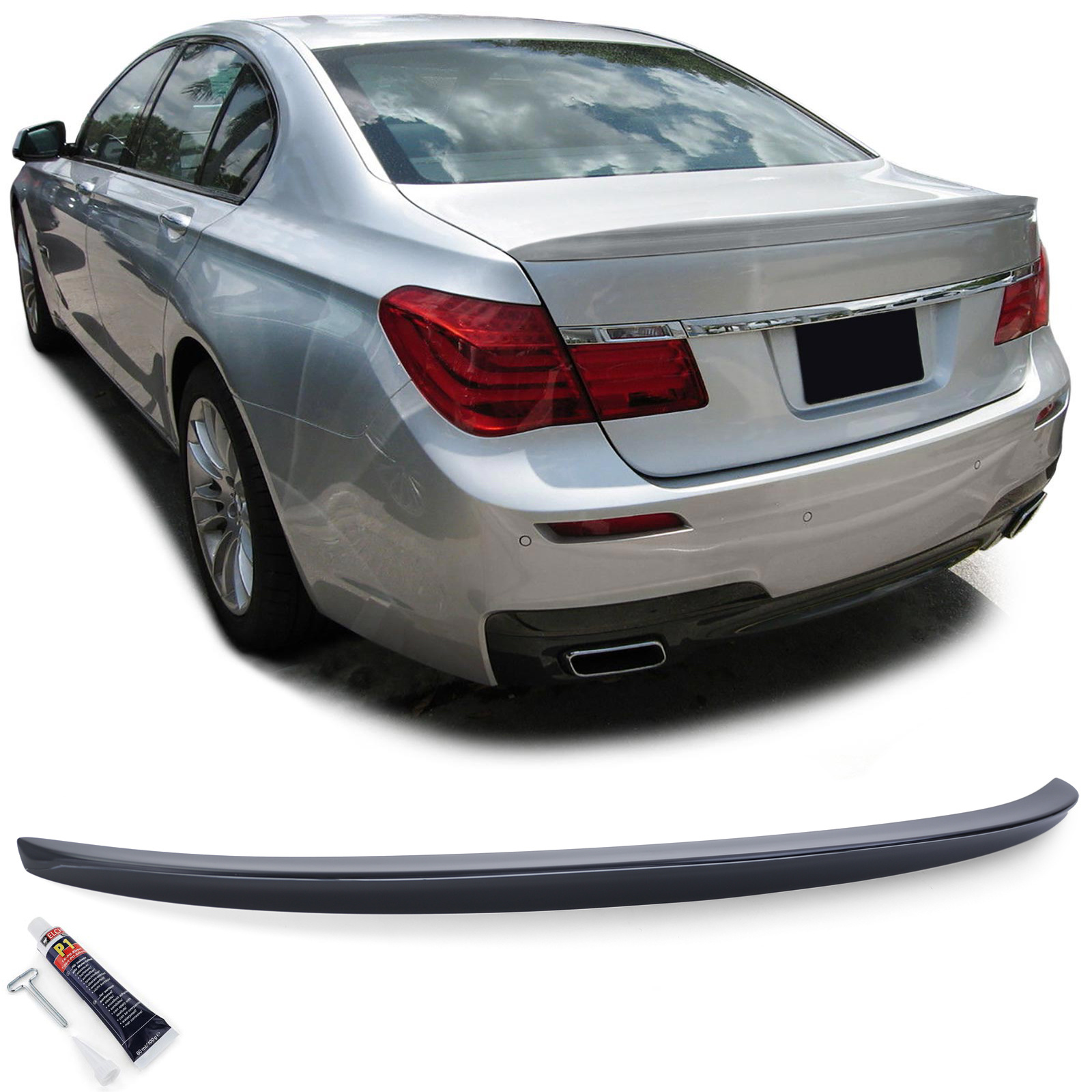 Achterspoiler - BMW 7er F01 08-12 - Sport optiek - hoogwaardig