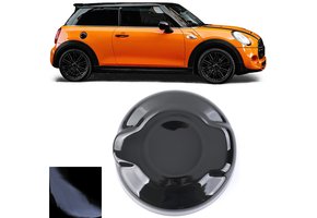 Tankdop - Mini F55 F56 F57 13-21 - Zwart Glans - Sportieve Look