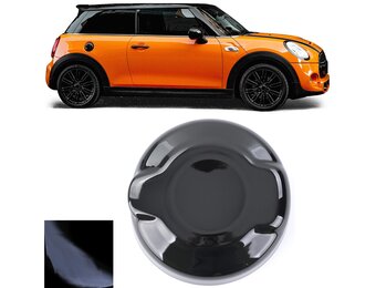 Tankdop - Mini F55 F56 F57 13-21 - Zwart Glans - Sportieve Look